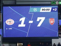 Arsenal set new record with 7-1 win Arsenal