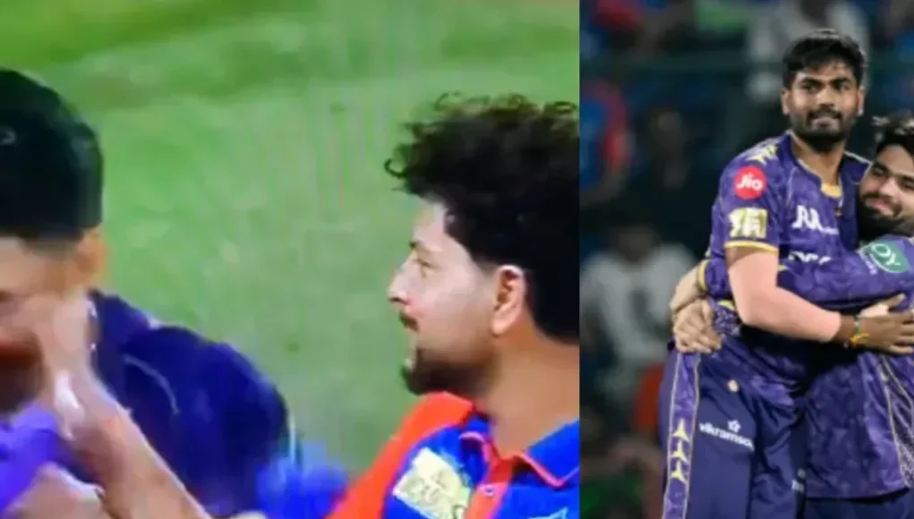 Kuldeep Slaps Rinku Singh FI