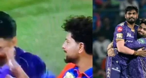 VIDEO: Kuldeep slapped Rinku Singh in the middle of the field, KKR’s star batsman turned red with anger