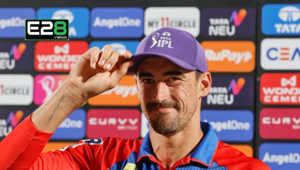 Mitchell Starc’s Bowling Brilliance FI Mitchell Starc’s Bowling Brilliance for Delhi Capitals in IPL 2025