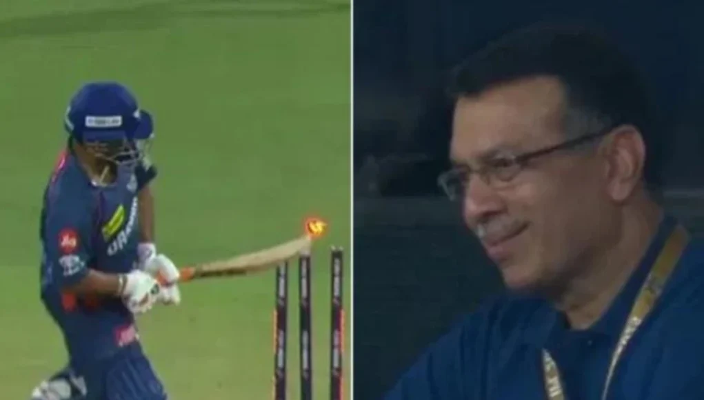 Rishabh Pant’s Strange Shot FI Rishabh Pant’s Strange Shot & Goenka’s Viral Reaction – IPL 2025
