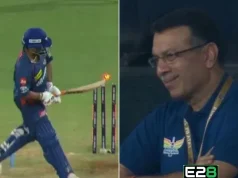 Rishabh Pant lost his wicket by playing a strange shot, Sanjeev Goenka’s reaction went super viral Rishabh Pant’s Strange Shot & Goenka’s Viral Reaction – IPL 2025