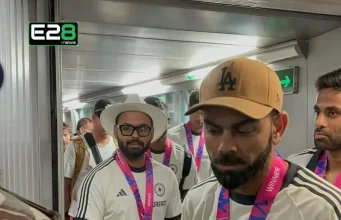 VIDEO: Virat Kohli reaches his hometown Delhi, fans gather at the airport VIDEO: Virat Kohli Arrives in Delhi, Fans Welcome Him at Airport