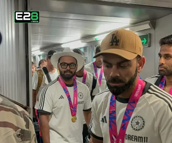 VIDEO: Virat Kohli Arrives in Delhi, Fans Welcome Him at Airport
