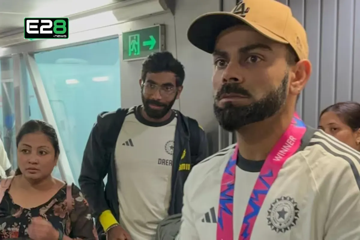 VIDEO: Virat Kohli Arrives in Delhi, Fans Welcome Him at Airport

