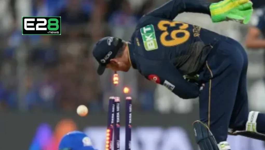 Jos Buttler’s Dhoni-Style FI Jos Buttler’s Dhoni-Style Run Out Stuns MI | Watch Video
