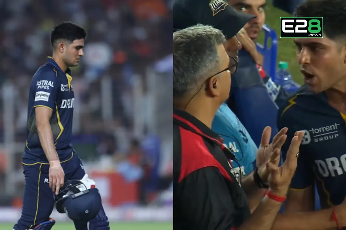 Shubman Gill’s Heated On-Field Argument in Ahmedabad

