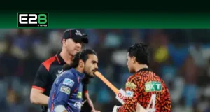 Abhishek Sharma and Digvesh Rathi’s Heated Exchange During SRH vs LSG Clash in IPL 2025 Abhishek Sharma