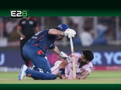 IPL 2025: Arshad Khan narrowly escapes a major accident, slips twice in the same over against LSG Arshad Khan
