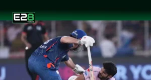 IPL 2025: Arshad Khan narrowly escapes a major accident, slips twice in the same over against LSG Arshad Khan