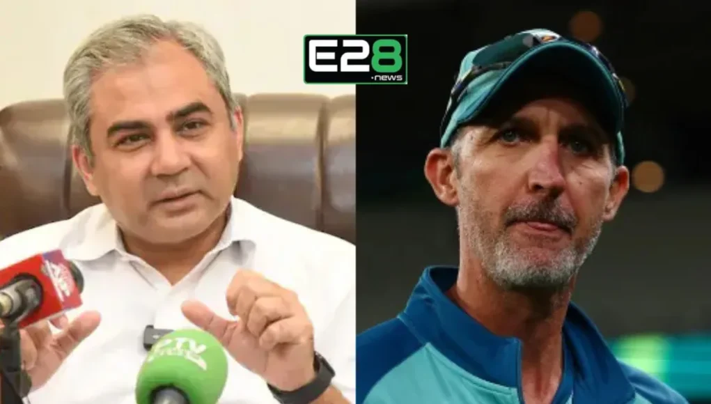Jason Gillespie on PCB Chairman Jason Gillespie on PCB Chairman: Slams Naqvi for Skipping Key Camp