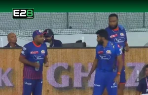 Jasprit Bumrah’s ‘Calm Down’ Gesture to Mahela Jayawardene Goes Viral in IPL 2025 Eliminator Jasprit Bumrah
