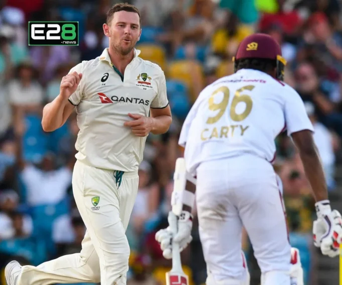 Australia Lead as West Indies Collapse in 15-Wicket Day