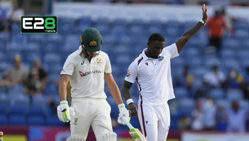 Australia WestIndies Australia WestIndies Test sees Aussies hold narrow lead
