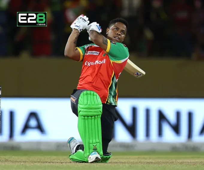Hetmyer Motie Power Guyana to GSL Final with 4-Wicket Win