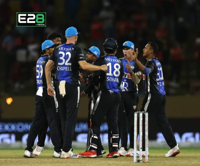 Khaled Ahmed Stars in Rangpur Riders Thrilling GSL Win