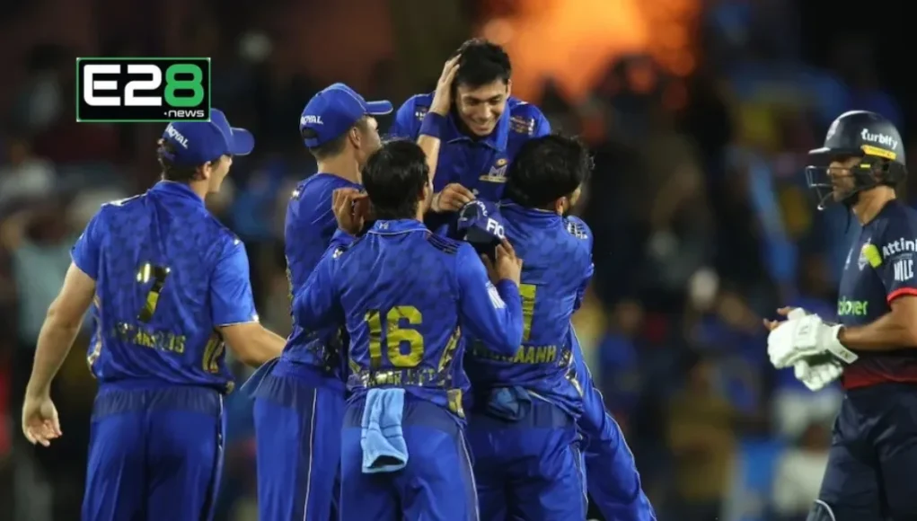 Ugarkar holds his nerve MI New York Clinch Second MLC Title in Thrilling Final