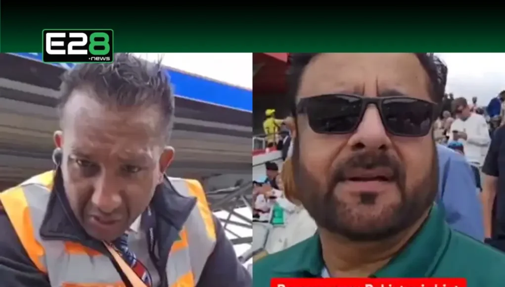 Fan asked to remove Pakistan jersey Pakistan Jersey