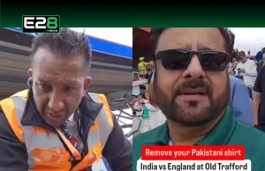 Manchester Test 2025: Security Asks Fan to Remove Pakistan Shirt, Video Viral Pakistan Jersey