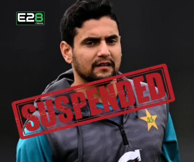 Haider Ali Suspended by PCB Amid Criminal Investigation