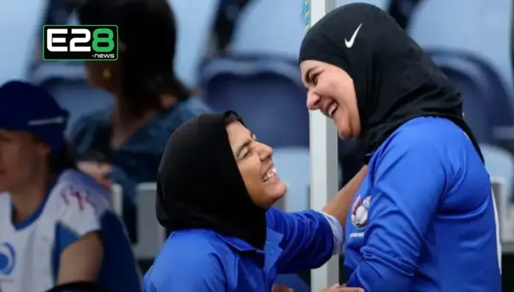 Afghanistan women's players Afghanistan Women attend World Cup 2025 opener in Guwahati