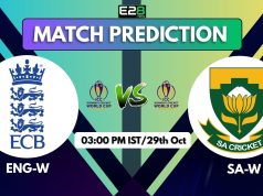 ENG-W vs SA-W 1st Semi Final ODI Prediction by E2bet: Match Details, Pitch Report & Betting Tips– Who Will Win Today’s Match? ENG-W vs SA-W