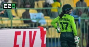 Muneeba Ali Run-Out Sparks Confusion Against India Muneeba Ali Run-Out Confusion in India Pakistan Match