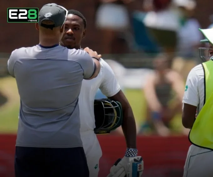 Van Heerden first injury substitute in ICC trial