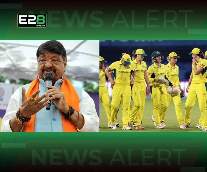 Kailash Vijayvargiya blames Australian players for Indore incident Kailash Vijayvargiya