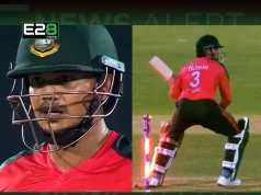 BAN vs WI: Taskin Ahmed hits six but gets hit-wicket in bizarre dismissal Taskin Ahmed