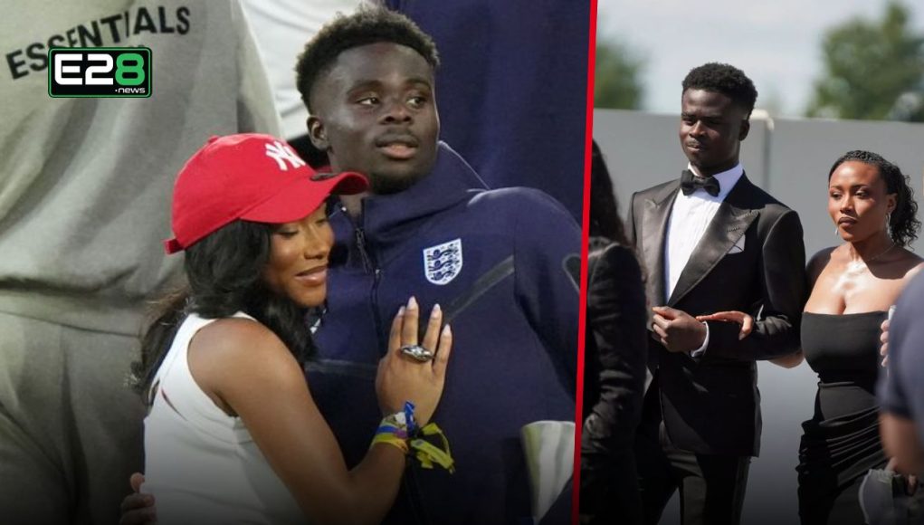 Bukayo Saka gets engaged