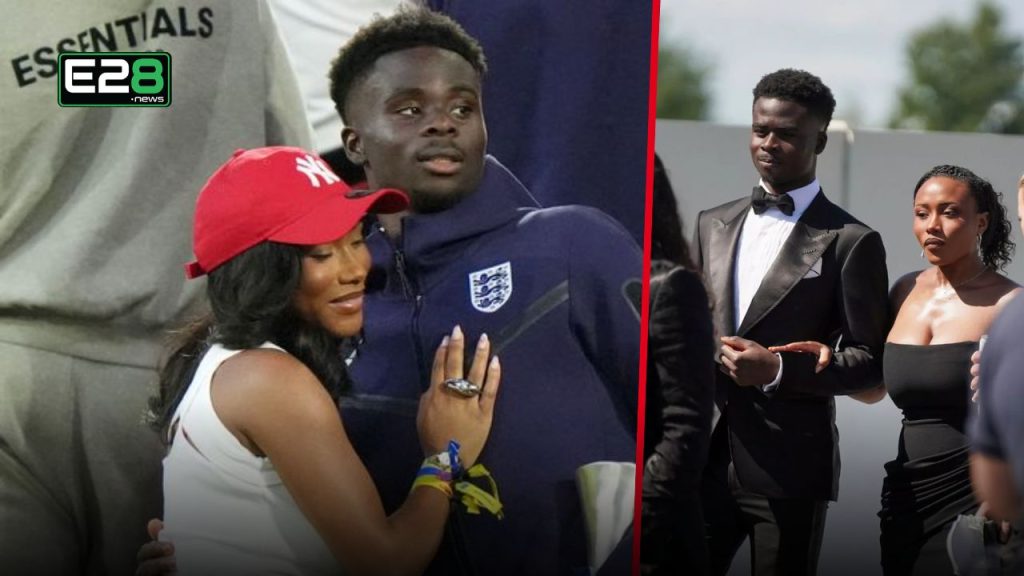 Bukayo Saka gets engaged