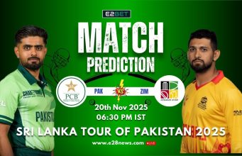 PAK vs ZIM 2nd T20I Match Prediction by E28: Match Details, Pitch Report; Betting Tips– Who Will Win Today’s Match? PAK vs ZIM