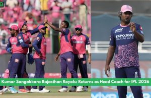 Kumar Sangakkara Rajasthan Royals: Returns as Head Coach for IPL 2026 Kumar Sangakkara