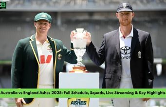 Australia vs England Ashes 2025: Full Schedule, Squads, Live Streaming & Key Highlights Australia vs England Ashes 2025
