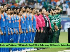 India vs Pakistan T20 World Cup 2026: February 15 Clash in Colombo India vs Pakistan T20 World Cup 2026