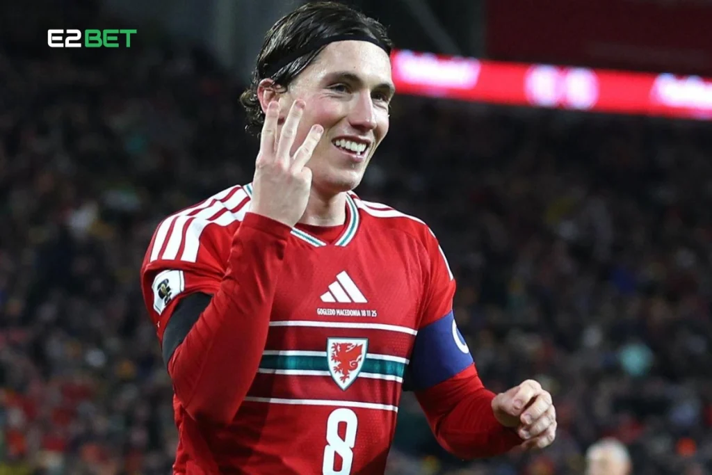 Wales Win Big as Wilson Hits Hat-Trick in Qualifier Rout