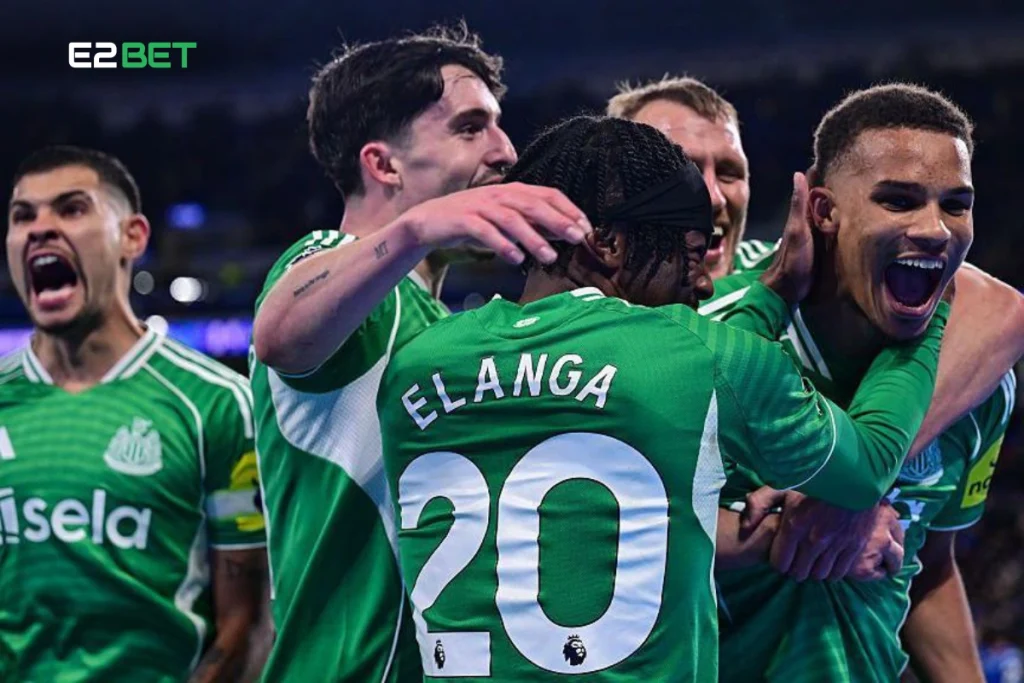 Newcastle Big Step Forward in Everton Rout