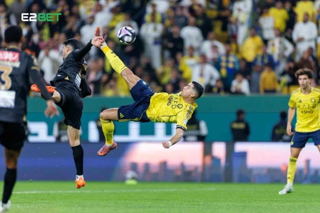 Ronaldo Overhead Kick Shines in Al-Nassr Victory Highlights