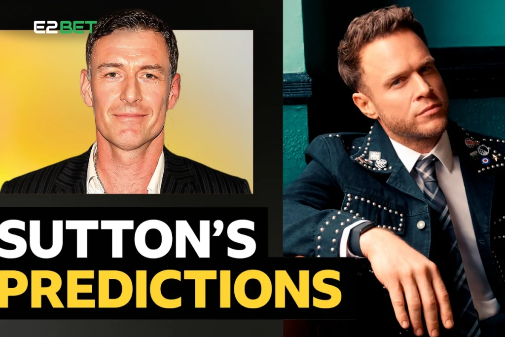 Premier League predictions: Sutton vs Olly Murs showdown