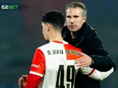 Van Persie Explains Why He Gave His Son a Senior Debut Van Persie Gives Son Debut in Europa League Decision