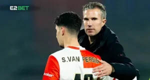Van Persie Explains Why He Gave His Son a Senior Debut Van Persie Gives Son Debut in Europa League Decision