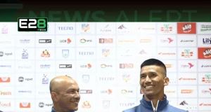 Nepali Footballers Excited to Face Hamza Chowdhury in Friendly Clash Hamza Chowdhury