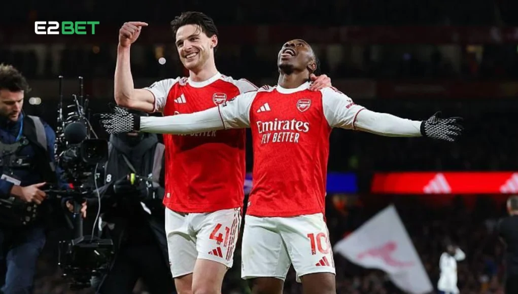 challenge Arsenal for title Arsenal Title Race Heats Up After Eze’s Derby Masterclass