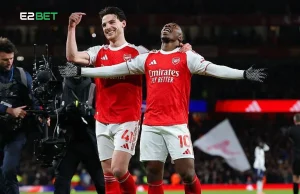 Arsenal Take Control as Eze Shines in North London Derby Arsenal Title Race Heats Up After Eze’s Derby Masterclass