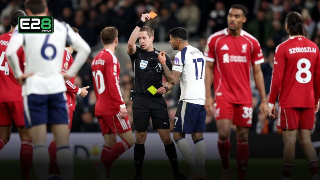 Cristian Romero Red Card