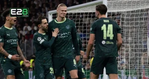 Manchester City Maintain Pressure With Late Comeback Victory Manchester City Maintain Pressure With Late Comeback Victory