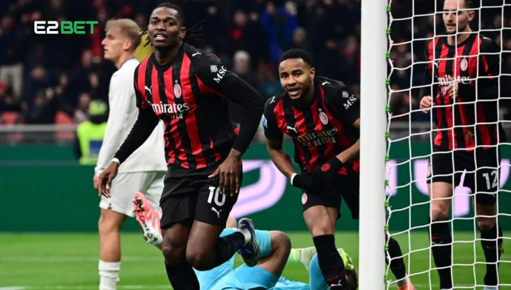 Rafael Leao scored as AC Milan AC Milan top Serie A after Rafael Leao late strike