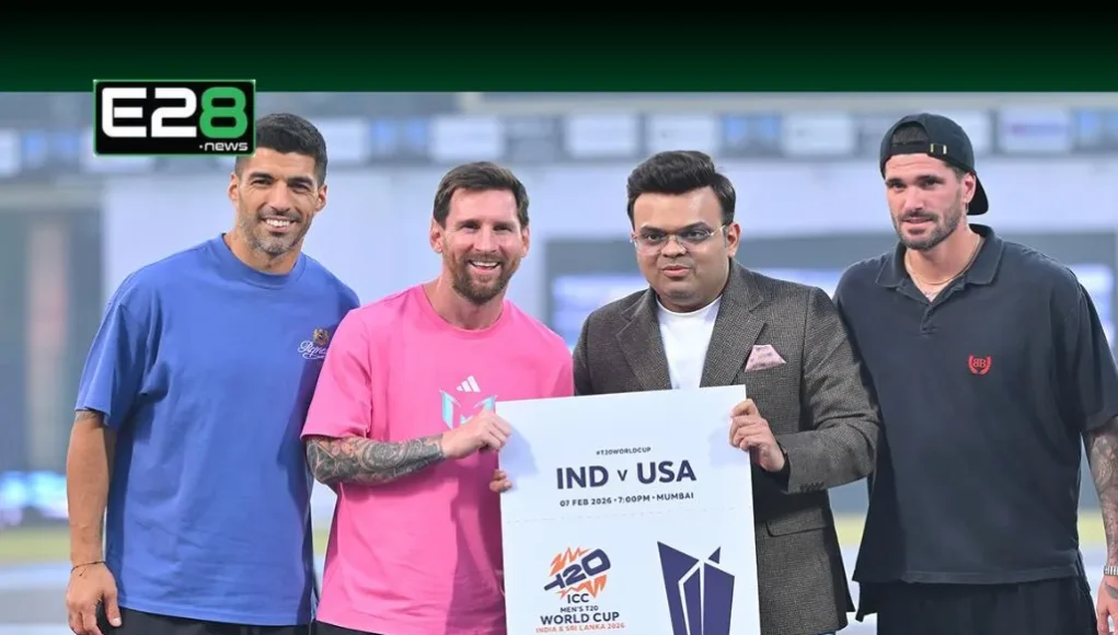 Messi Joins Cricket Fever, Receives T20 World Cup Ticket Messi