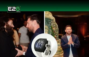 Luxury Shock: Messi Honoured With ₹15 Crore Watch in India Messi Watch